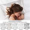 Solid Color Silky Satin Pillowcase, Beige, USA Full (20 x 26 in) view 2