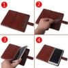 Anybird Flip Leather Case for MobiWire Oneida 4G 2.8-inch, Black view 3