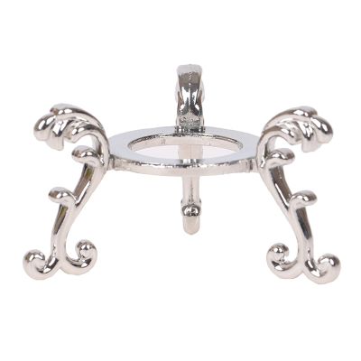 Silver Tree-Leaf Crystal Ball Stand, Size M for 60–80 mm Balls