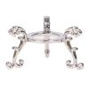 Silver Tree-Leaf Crystal Ball Stand, Size M for 60–80 mm Balls view 1