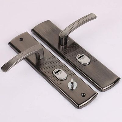 HJKOGH 1 Practical Door Handle Set, Anti-Theft Security Lock, Double Bolt for Bedroom, Bathroom, Furniture Door Lock (Color: Left Inner, Size: Door Thickness 7 cm)