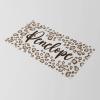 mxn Personalized Leopard Print Beach Towel view 4