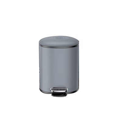 Metal Trash Can for Living Room, Bathroom, Kitchen or Office, 5L/12L