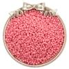 300-Piece 4 mm Round Glass Seed Beads, Light Peach view 1