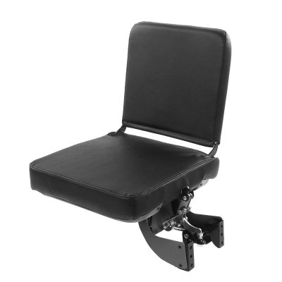 Heavy-Duty Folding Boat Seat with Automatic Return, 500 lb Max. Load