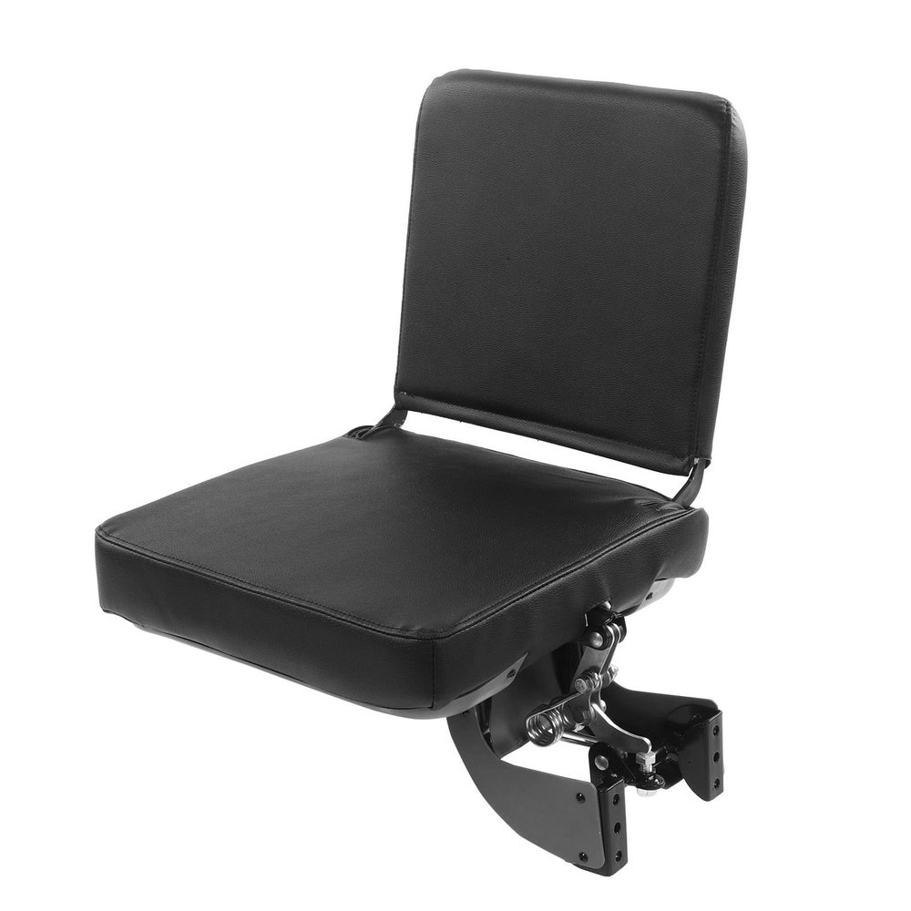 Heavy-Duty Folding Boat Seat with Automatic Return, 500 lb Max. Load