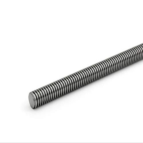 RATS Stainless Steel Trapezoidal Thread Lead Screw, 14x3 Right-Hand, 610 mm Cut Length