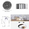 Norhogo 6-Piece Premium Round Self-Adhesive Towel Hooks, Dual-Purpose, No-Drill view 2