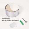 Norhogo 6-Piece Premium Round Self-Adhesive Towel Hooks, Dual-Purpose, No-Drill view 3