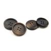Jeans Button Pins, Pants Waist Tighteners & Extenders, 10-Piece Set, 4-Hole Horn-Pattern Resin Buttons, 25 mm view 2