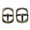 LUORNG Halter Buckles, 6 Pack, 1/2-Inch Antique Zinc Alloy Oval Center-Bar Single-Prong Strap Buckles, 23 x 17 mm view 2