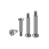 1-Piece M3/M4 Partially Threaded Shoulder Screw, 303 Stainless Steel, Slotted, 4–40 mm Length view 3