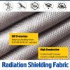 Military-Grade Copper-Nickel Faraday Shielding Fabric, 1 m, Silver view 4