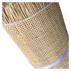 SQQEZ Natural Rattan Webbing, Pre-Woven Open-Weave Cane Mesh for Caning Projects, Furniture Repair, or Home Decor, 70 x 100 cm view 1