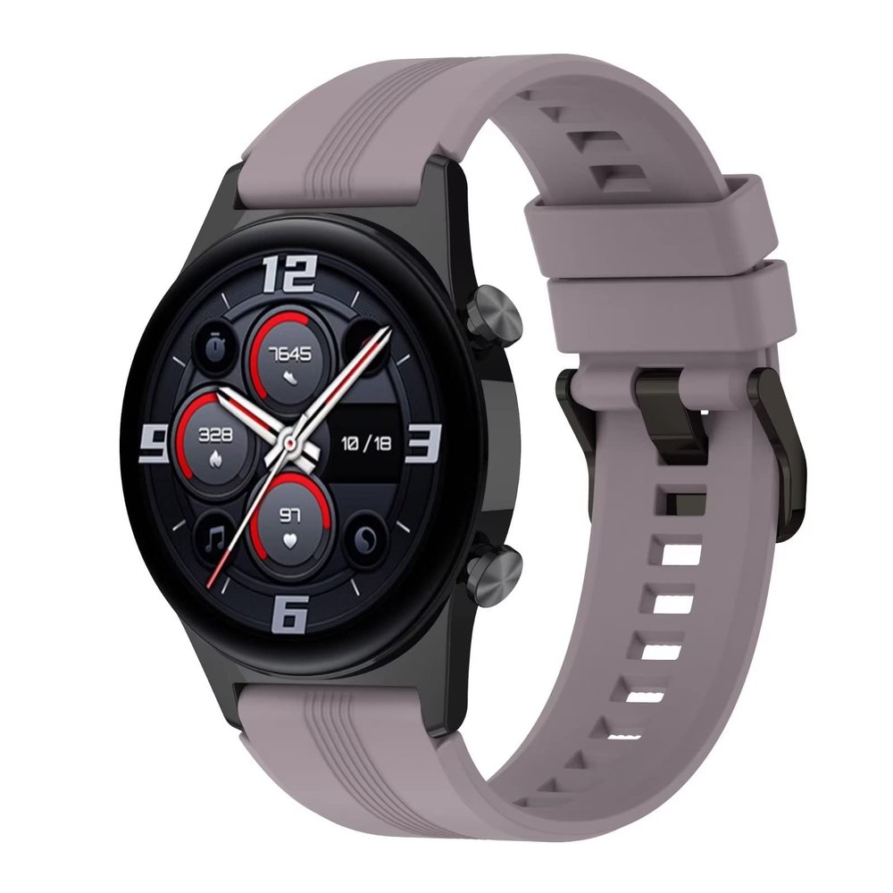 TingYR 22mm Soft Silicone Band for Google Pixel Watch, Easy to Replace, Slim Replacement Band for Amazfit ZEPP Z, Roland Purple