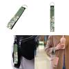 COEQINE Bible Cover with Handles, Green Floral Pattern, Large Capacity, “God Is Within Her, She Will Not Fall,” Size M view 4