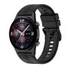 TINGYR 22 mm Soft Silicone Band for Google Pixel Watch, Easy to Replace, Slim Replacement Band for Huawei Watch 3 - Black view 1