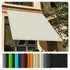 Shade Sail 2 x 2.5 m, Waterproof, 98% UV Protection, Ivory view 1