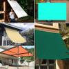Waterproof Rectangular Shade Sail 2 x 7 m, 98% UV Protection, Rust Red view 2