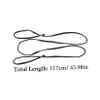 BESPORTBLE Yoga Mat Straps, Elastic Polyester and Cotton Yoga Stretch Bands, 10-Pack, Adjustable, Random Color view 2