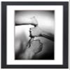 Alice Picture Frame with Mat and Acrylic Glass, Black, 30 x 40 cm Frame, 24 x 30 cm Image view 2