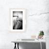 Alice Picture Frame with Mat and Acrylic Glass, Glossy White, 25 x 35 cm Frame, 20 x 30 cm Image view 3