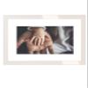 Alice Picture Frame with Mat and Acrylic Glass, Glossy White, 25 x 35 cm Frame, 20 x 30 cm Image view 4