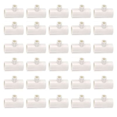 30-Piece PVC T-Fitting Set for Automatic Poultry Watering