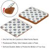 Helm of a Ship Beverage Coasters, 6-Piece Leather Set view 4