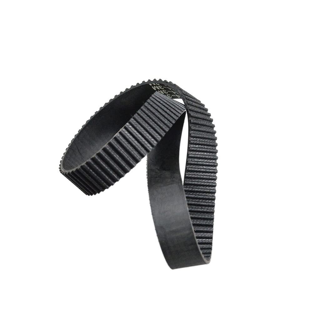GatherTOOL 2-Pack Arc HTD 3M Timing Belt, C = 186/189/192/195/198, Widths 6/9/10/12/15/20 mm, 3 mm Pitch, Size 3M186 (62 Teeth), 9 mm