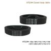 GatherTOOL 2-Pack Arc HTD 3M Timing Belt, C = 186/189/192/195/198, Widths 6/9/10/12/15/20 mm, 3 mm Pitch, Size 3M186 (62 Teeth), 9 mm view 2