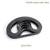 GatherTOOL 2-Pack Arc HTD 3M Timing Belt, C = 186/189/192/195/198, Widths 6/9/10/12/15/20 mm, 3 mm Pitch, Size 3M186 (62 Teeth), 9 mm view 3