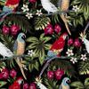 HEKO PANELS Waterproof Oxford Fabric, Parrots, 1 Meter, 155 x 100 cm view 1