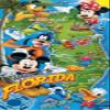 Disney Florida Map Beach Towel II view 1