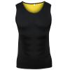 YILIN Short-Sleeve Neoprene Sauna Suit with Sauna Effect, Black, XXL view 1