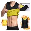 YILIN Short-Sleeve Neoprene Sauna Suit with Sauna Effect, Black, XXL view 2