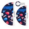 USA Navy Blue Pattern Tree Skirt, 89.9 cm view 3