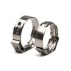 130 Single-Ear Stepless Hose Clamps with Pliers, 7–21 mm, 304 Stainless Steel view 1
