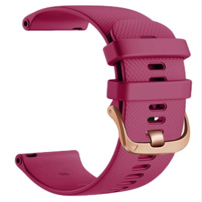 AEMALL Official Silicone Band for Garmin Venu 2 / Venu 2S SQ, 22 mm, Agate