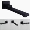 GoodBZ Wall-Mounted Matte Black Brass Thermostatic Rain Shower with 8-12 view 2