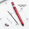 500 Personalized Ballpoint Pens with Names, Logos, or Text for Anniversaries, Birthdays, Graduations, Businesses, Schools, Clubs, and Teams view 2