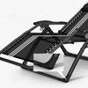 HHUARI Zero-Gravity Folding Patio Lounger, Black view 3