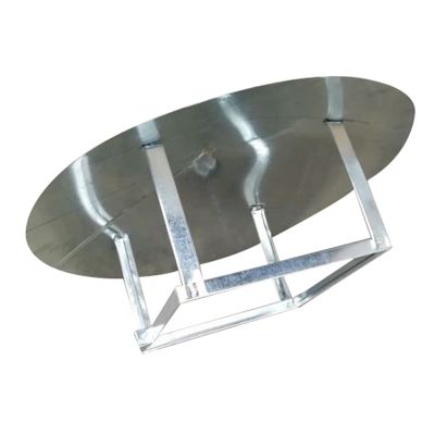 BOHHO Chimney Cowl Cap, Round Pipe Vent Cover, 280 mm