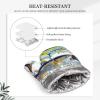 Tuna Silicone Oven Mitts, Non-Slip, Heat-Resistant, 1 Pair view 4