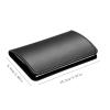 luckxuan Leather and Metal Business Card Holder view 2