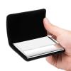 luckxuan Leather and Metal Business Card Holder view 3