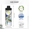 OGNOT Insulated Stainless Steel Water Bottle, 530 ml, Fish Art Print view 4