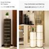360° Rotating Shoe Rack Tower, Slim White Metal Shoe Organizer view 4