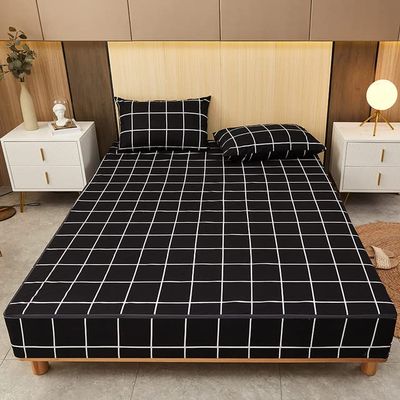 KEBOOT Waterproof Six-Sided All-Inclusive Mattress Cover with Zipper, Removable Bedspread, Breathable Mattress Protector