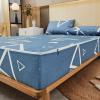KEBOOT Waterproof Six-Sided All-Inclusive Mattress Cover with Zipper, Removable Bedspread, Breathable Mattress Protector view 4
